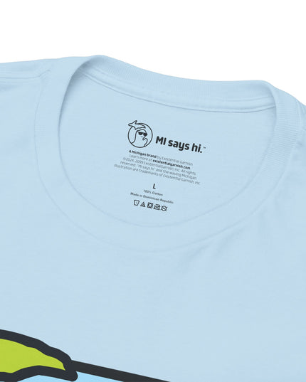 MI SAYS HI™ "Hi." Unisex Heavy Cotton Tee