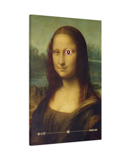 No A Eye™ Mona Lisa on Matte Canvas, Stretched, 1.25"