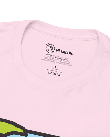 MI SAYS HI™ "Hi." Unisex Heavy Cotton Tee