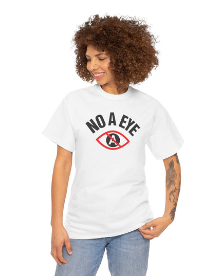 No A Eye™ "Brow" Logo - Heavy Cotton Tee