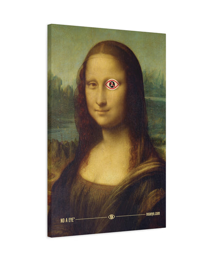 No A Eye™ Mona Lisa on Matte Canvas, Stretched, 1.25"