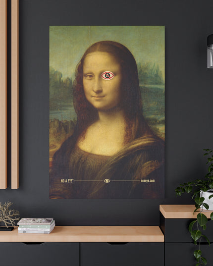 No A Eye™ Mona Lisa on Matte Canvas, Stretched, 1.25"