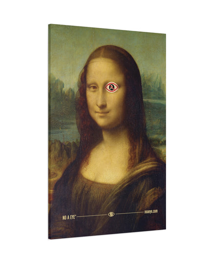 No A Eye™ Mona Lisa on Matte Canvas, Stretched, 1.25"
