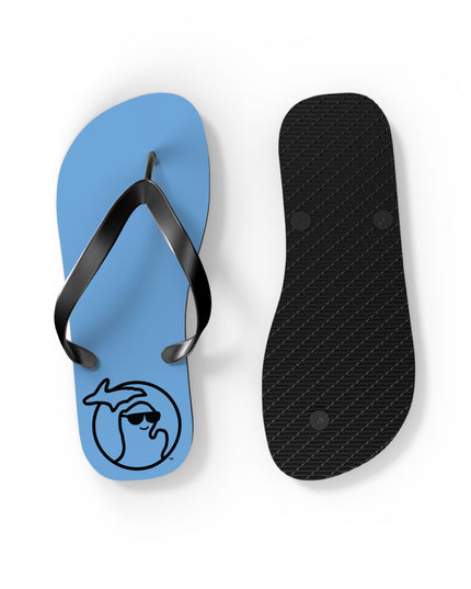 MI Says Hi™ - Flip Flops - Light Blue