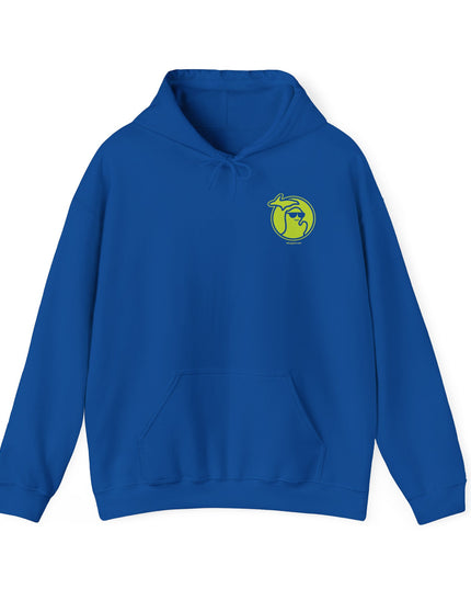 MI Says Hi™ "Hi" on Back - Unisex Heavy Blend™ Hooded Sweatshirt