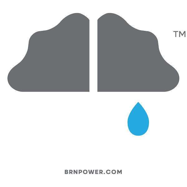 Brnpower™ - Brainpower, with no AI - Icon Only - Unisex Heavy Cotton Tee
